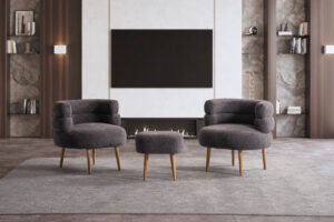 Barel Çay Seti Koltuk Takımı 4'lü Set - Görsel 5