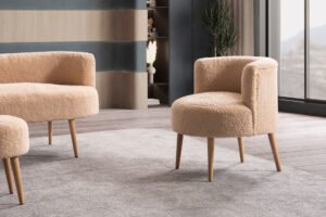 Panda Çay Seti Koltuk Takımı 3'lü Set - Görsel 3