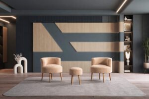 Panda Çay Seti Koltuk Takımı 3'lü Set