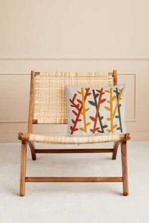 Dekoratif Panç Kırlent Kılıfı – Renkli Desenli Yastık Kılıfı Modeli - Görsel 3