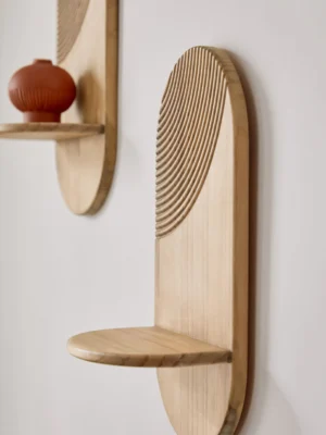 Dekoratif Ahşap Duvar Rafı – Modern Tasarım Raf Modelleri - Görsel 3